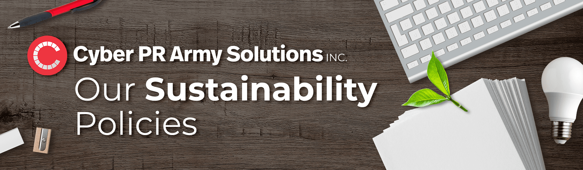 Header for "Our Sustainability Policies"